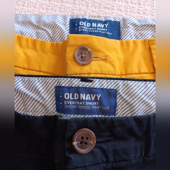 Old Navy Everyday Shorts Yellow and Black Casual Shorts Set - Size 6 - Picture 7 of 11